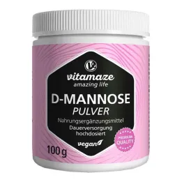 D-Manose em pó vegano de alta dosagem, 100 g