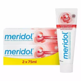 MERIDOL Pasta de dentes de cuidado completo, embalagem dupla, 2X75 ml
