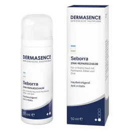 Dermasence Seborra espuma reparadora de zinco, 50 ml