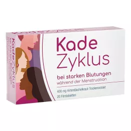 KADEZYKLUS para sangramento intenso durante a menstruação 400mg FTA, 20 unidades