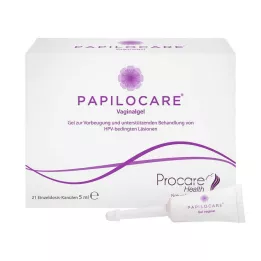 PAPILOCARE Gel vaginal, 21X5 ml