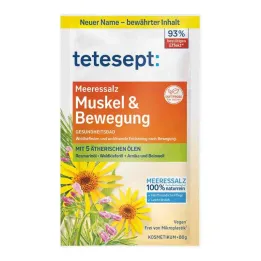 Movimento muscular de sal marinho Tetesept &amp; (80 g)