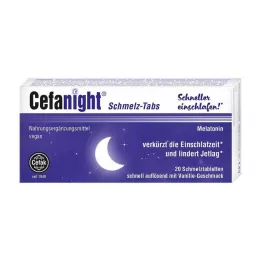 CEFANIGHT Pastilhas derretidas, 20 unidades