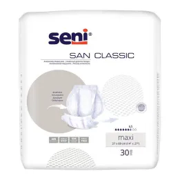 Almofada para incontinência Seni San Classic maxi, 30 unidades