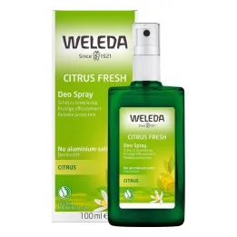 Weleda Desodorante Spray Fresco Citrus, 100 ml