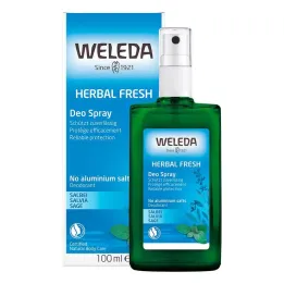 Weleda Herbal Fresh Desodorante Spray Sálvia, 100 ml