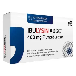 IBULYSIN ADGC® Comprimidos revestidos por película de 400 mg, 20 unidades