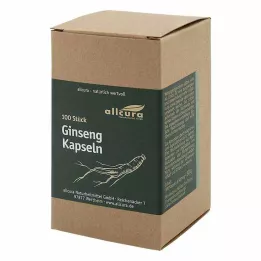GINSENG 500 cápsulas, 100 unidades