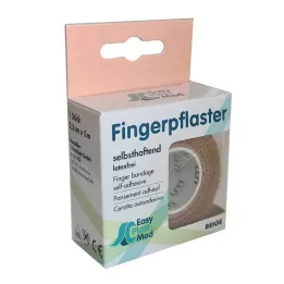 UM EASYPLAST Gesso para dedos autoadesivo 2,5 cm x 5 m bege, 1 peça