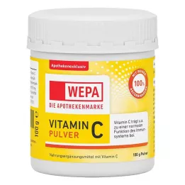 WEPA Vitamina C em pó lata, 100 g
