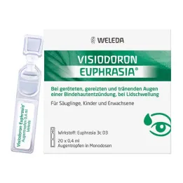 Visiodoron Euphrasia colírio em monodoses, 20X0,4 ml