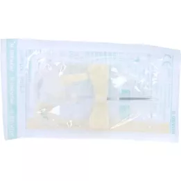 VENOFIX Ponto veia de segurança.19 G 1,1x19mm 30cm creme, 1 un