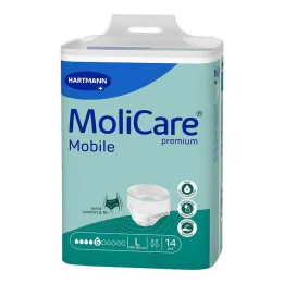 Molicare Premium Mobile 5 gotas tamanho L, 14 unid
