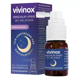 VIVINOX Spray para dormir com melatonina, 30 ml