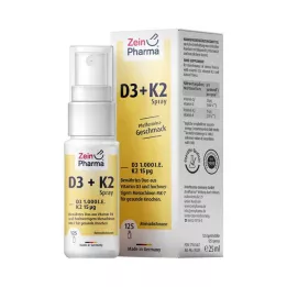 VITAMIN D3+K2 spray 1000 UI, 25 ml