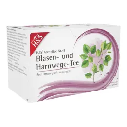 H&S® Sacos Filtrantes de Chá para Bexiga e Trato Urinário, 20X2 g