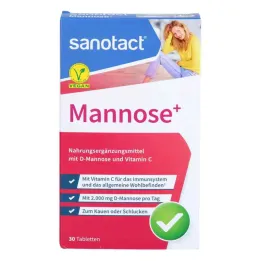 Comprimidos Sanotact Manose+ (30 unidades)