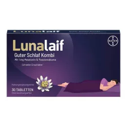 Lunalaif comprimidos combinados para bom sono, 30 unidades