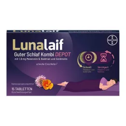 Lunalaif Comprimidos Good Sleep Combi Depot, 15 unidades