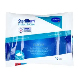 Sterillium Protect & Toalhetes desinfetantes de superfície Care (10 peças)