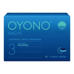 Comprimidos noturnos Oyono, 60 unidades