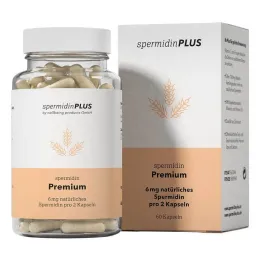 Cápsulas Premium de Espermidina, 60 unidades
