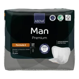 Palmilhas Abena Man Premium fórmula 2, 15 unidades
