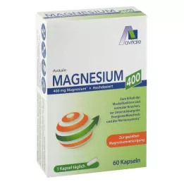 MAGNESIUM Cápsulas de 400 mg, 60 unidades