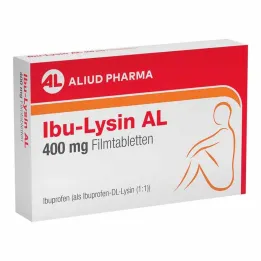 Ibu-Lisina AL comprimidos revestidos por película de 400 mg, 10 unidades