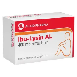 Ibu-Lisina AL comprimidos revestidos por película de 400 mg, 50 unidades