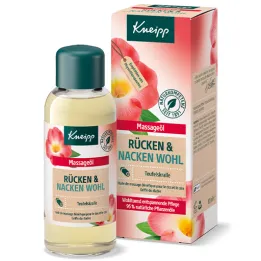 KNEIPP Óleo de massagem nas costas &amp; Bem no pescoço, 100 ml