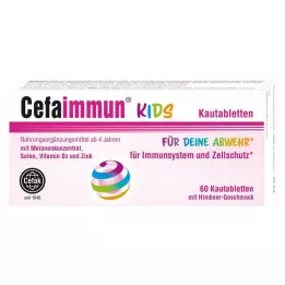 CEFAIMMUN KIDS Comprimidos mastigáveis, 60 unidades