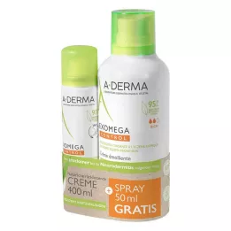 A-DERMA Kit Promocional EXOMEGA CONTROL Creme+Spray, 1 un