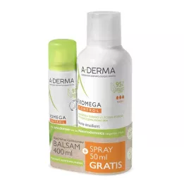 A-DERMA Kit promocional EXOMEGA CONTROL Bálsamo+Spray, 1 un