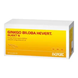 ampolasGINKGO BILOBA HEVERT® INJEKT N, 100X2 ml