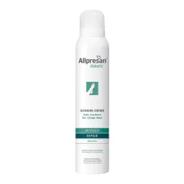 Allpresan diabético Inten.+ Creme de espuma reparador sem ureia, 200 ml