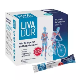 LIVADUR Sticks complexos ativos para função muscular, 30 unidades