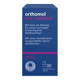 Cápsulas Orthomol pro metabol, 30 unid