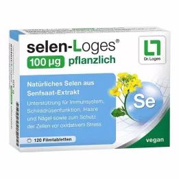 SELEN-LOGES Comprimidos revestidos por película vegetais de 100 μg, 120 unidades