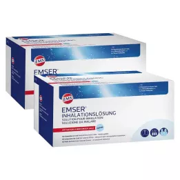 EMSER Solução para inalação, 2X60 pcs