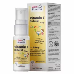 VITAMIN C NATURAL Xarope Familiar 80 mg, 50 ml