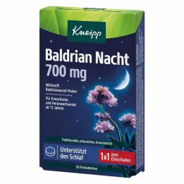 Kneipp Valerian Night 700 mg comprimidos revestidos por película, 30 unidades