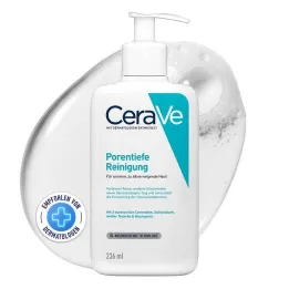 Gel de limpeza profunda de poros CeraVe, 236 ml