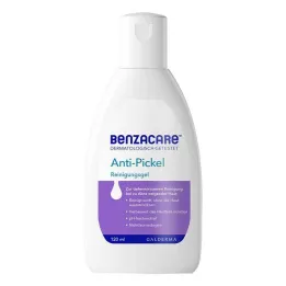 Gel de limpeza anti-espinhas Benzacare, 120 ml