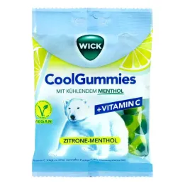 Wick Cool Gummies Limão Mentol (90 g)