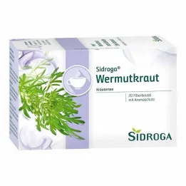 Sacos Filtrantes para Chá de Absinto Sidroga, 20X1,0 g