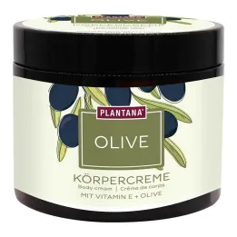 Creme corporal Plantana Olive com vitamina E, 500 ml