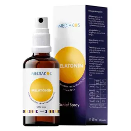 Melatonina Ashwagandha Mediakos Sleep Spray vegano, 50 ml