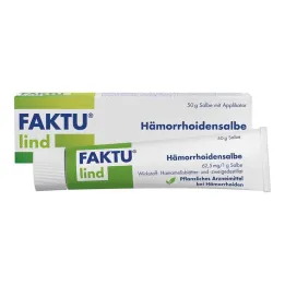 FAKTU Pomada Lind para hemorróidas com hamamélis, 50 g