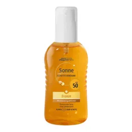Proteção solar &amp; spray bronzeador bronzeador LSF 50, 200 ml